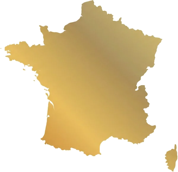 Carte de France — livraison de colis depuis la Lozère vers toute la France